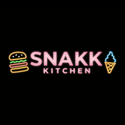 Snakk Kitchen logo.